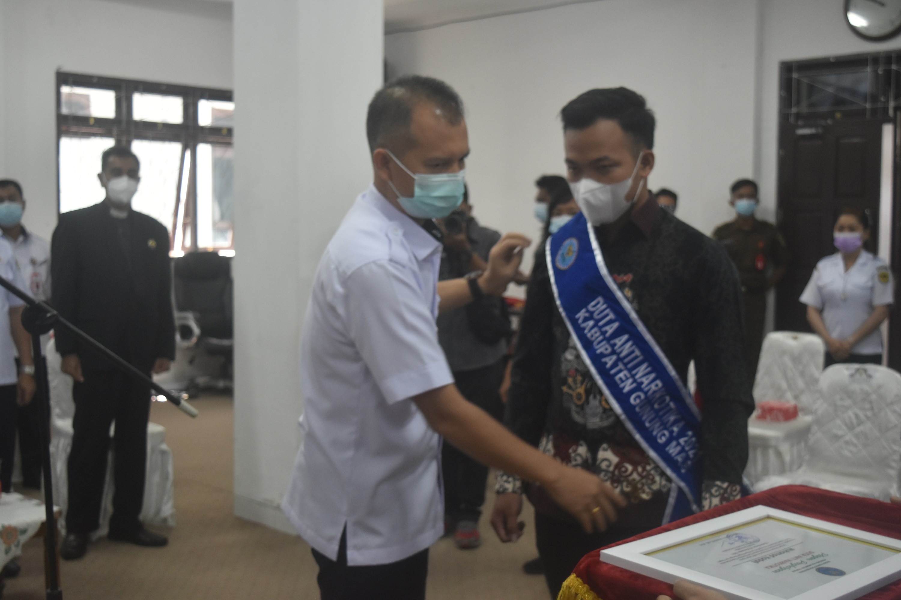  Bupati Gunung Mas Kukuhkan Duta Anti Narkotika  