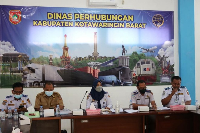 Dishub Kobar Gelar FKP Terkait Standar Pelayanan