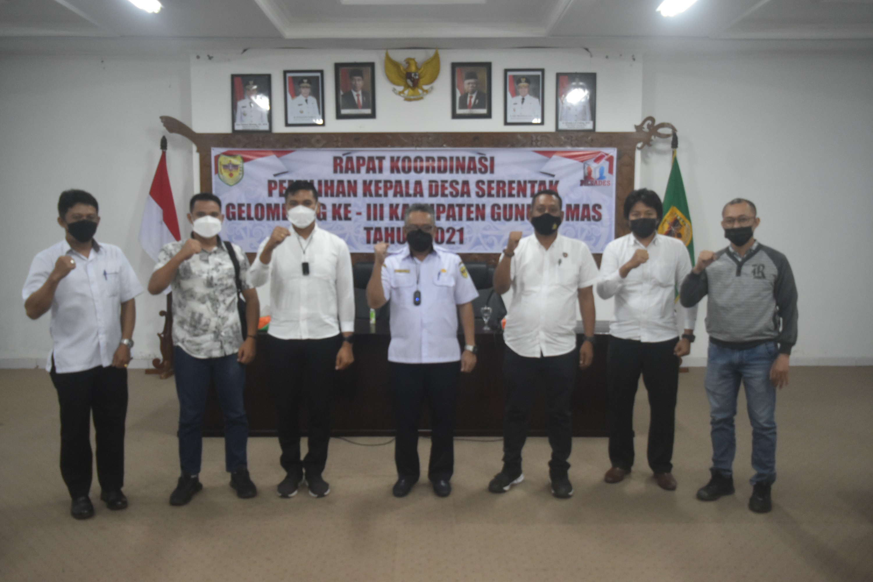 Rapat Panitia Pilkades Serentak Gelombang ke III Tahun 2021
