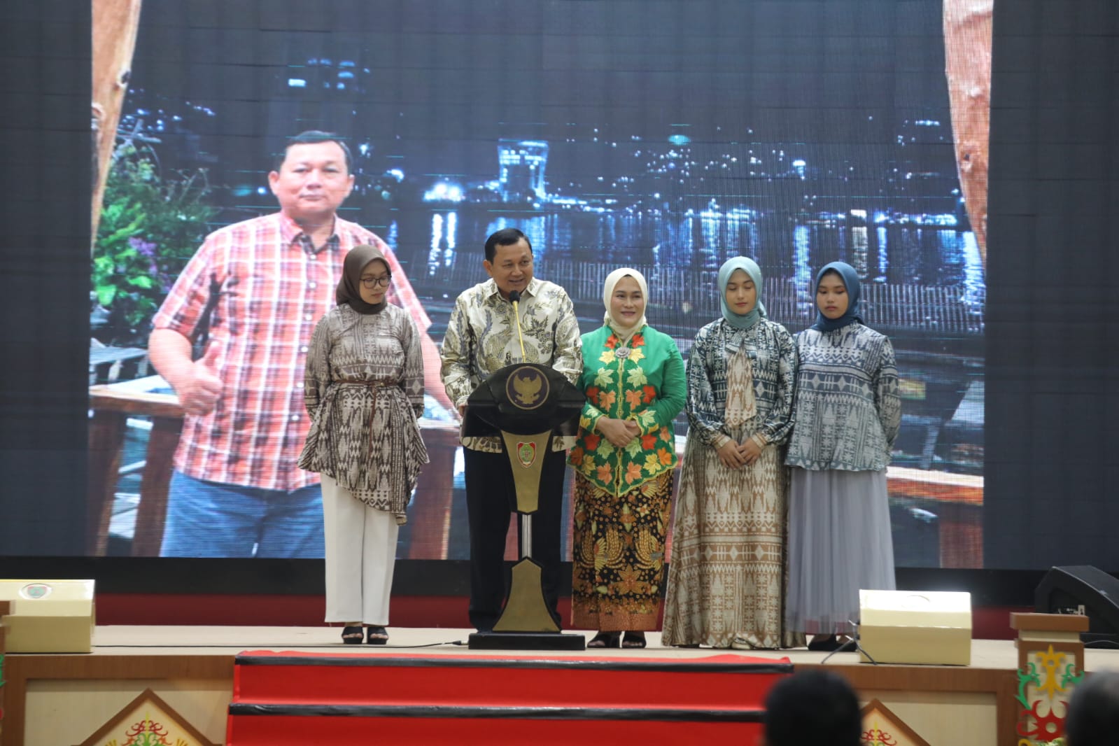 Wagub Kalteng Edy Pratowo Hadiri Acara Lepas Sambut Kajati Kalteng