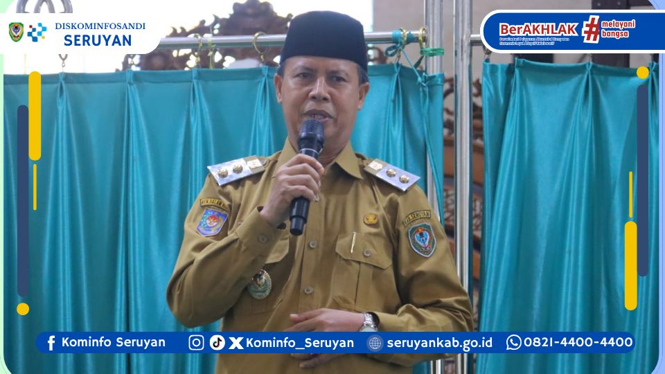 Wakil Bupati Seruyan Dorong ASN Perkuat Nilai Spiritual Melalui Kegiatan Siraman Rohani