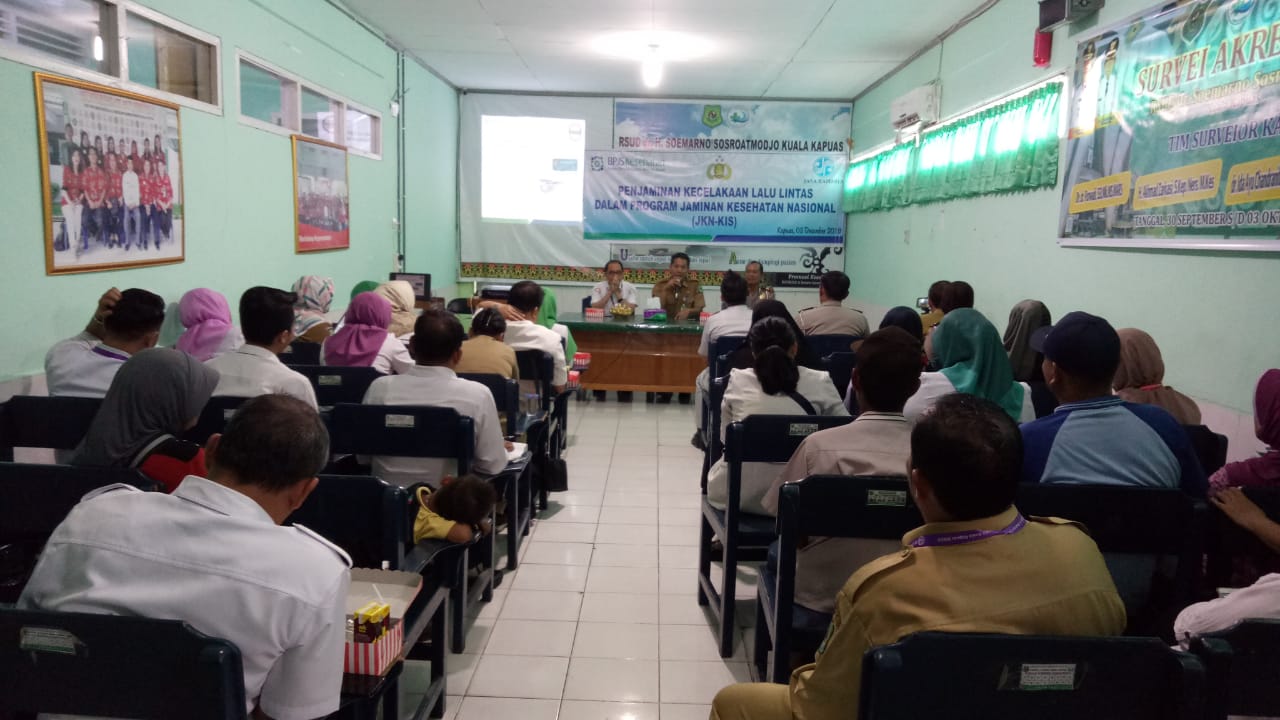 Sosialisasi BPJS Kesehatan tentang Penjaminan Kecelakaan Lalu Lintas