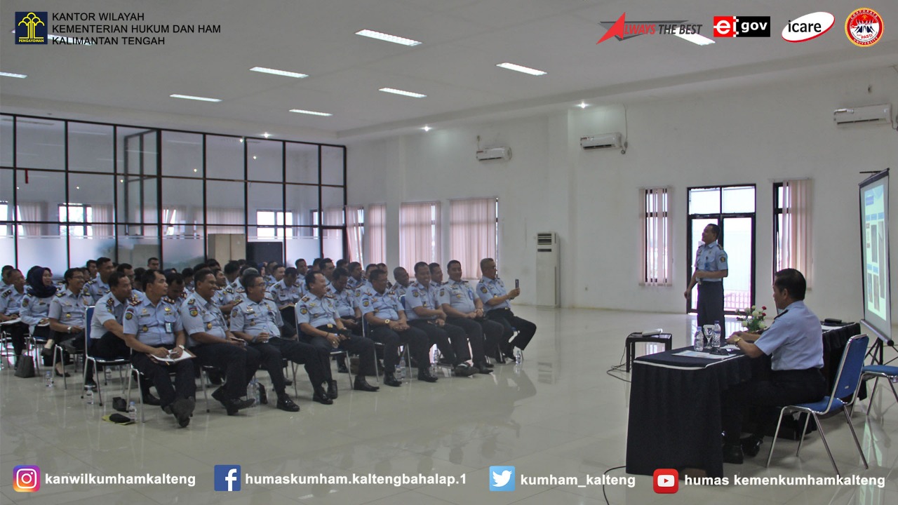Kanwil Kalteng Gelar Sosialisasi Diseminasi HAM dalam Upaya Mewujudkan Pelayanan Publik Berbasis HAM