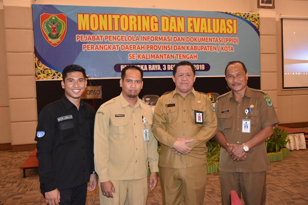 Dinas Kominfo Kapuas Ikuti Monitoring dan Evaluasi PPID