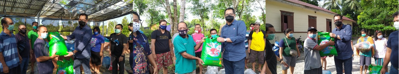Dislutkan Kalteng Berikan Bantuan Benih Patin dan Pakan Ikan Kepada Pelaku Usaha Perikanan di Kabupaten Pulang Pisau