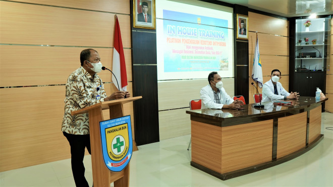 Tingkatkan Kompetensi Nakes, RSSI Pangkalan Bun Laksanakan IHT Program Pengendalian Resistensi Antimikroba