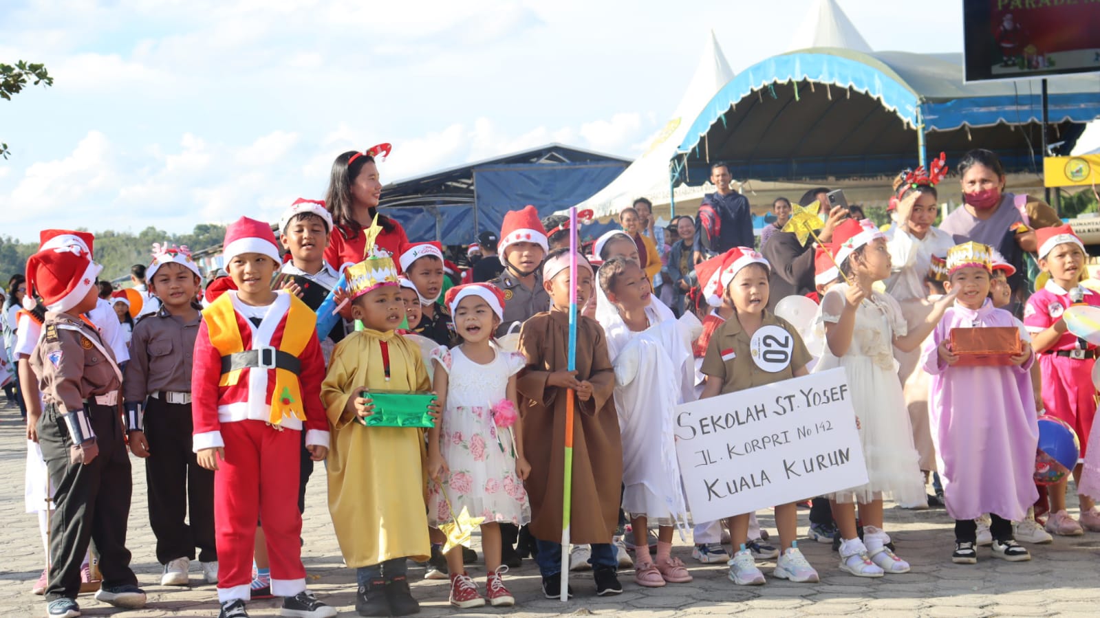 Parade Natal di Taman Kota Kuala Kurun, Kembali Digelar