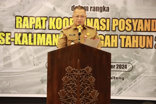 Ketua TP-PKK Ivo Sugianto Sabran Buka Rakor Posyandu Se-Kalteng Tahun 2024