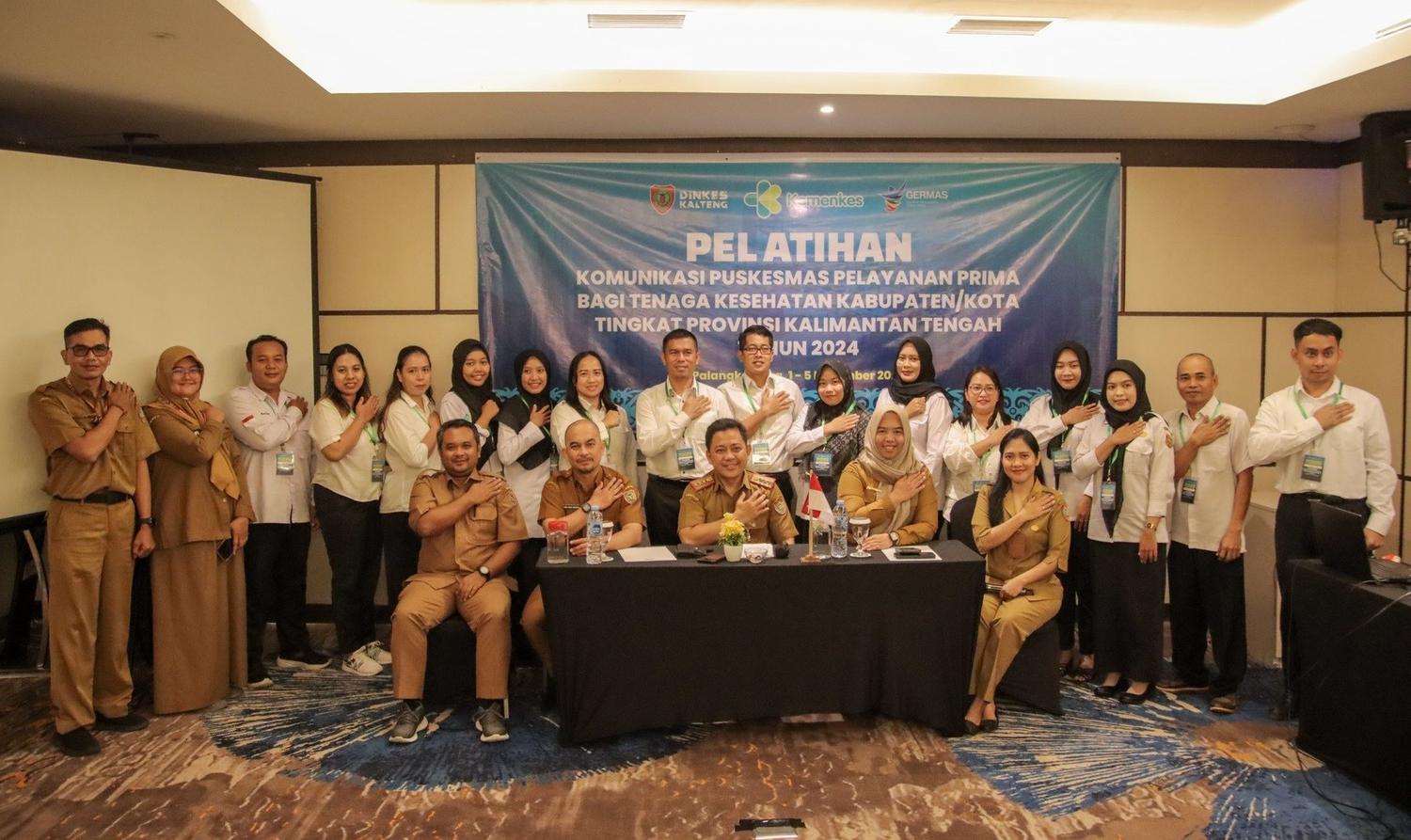 Wujudkan Pelayanan Kesehatan Berkualitas dan Bermutu, Dinkes Kalteng Gelar Pelatihan Komunikasi bagi Nakes di Puskesmas