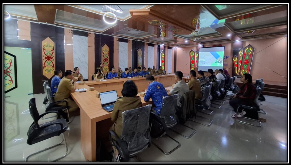 DPMPTSP Prov. Kalteng Gelar Rapat Akhir IPRO Kalimantan Tengah Tahun 2024
