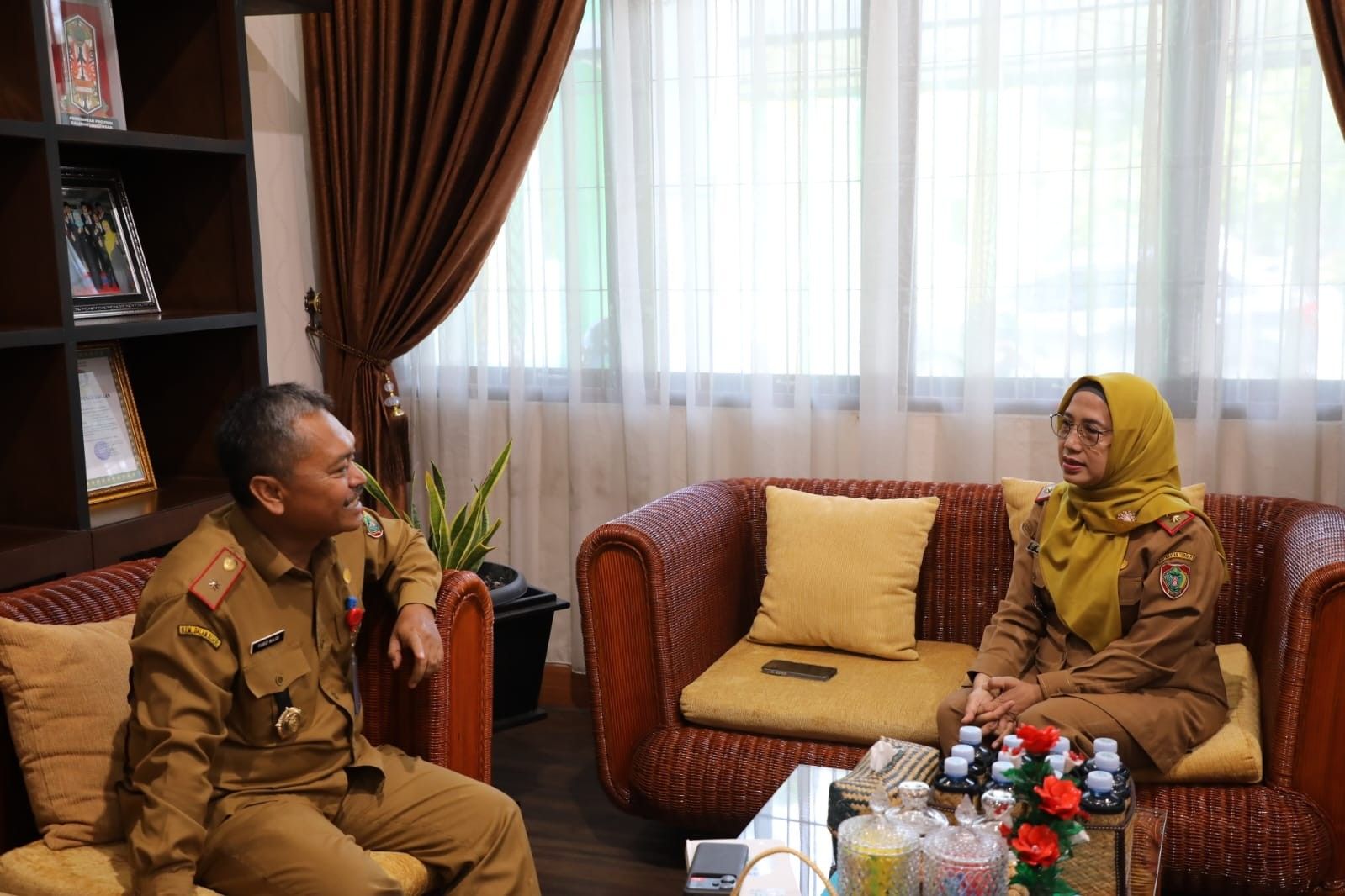 Dinas TPHP Prov. Kalteng dan Disnakertrans Prov. Kalteng Jalin Kolaborasi Demi Kemajuan Pertanian Kalteng
