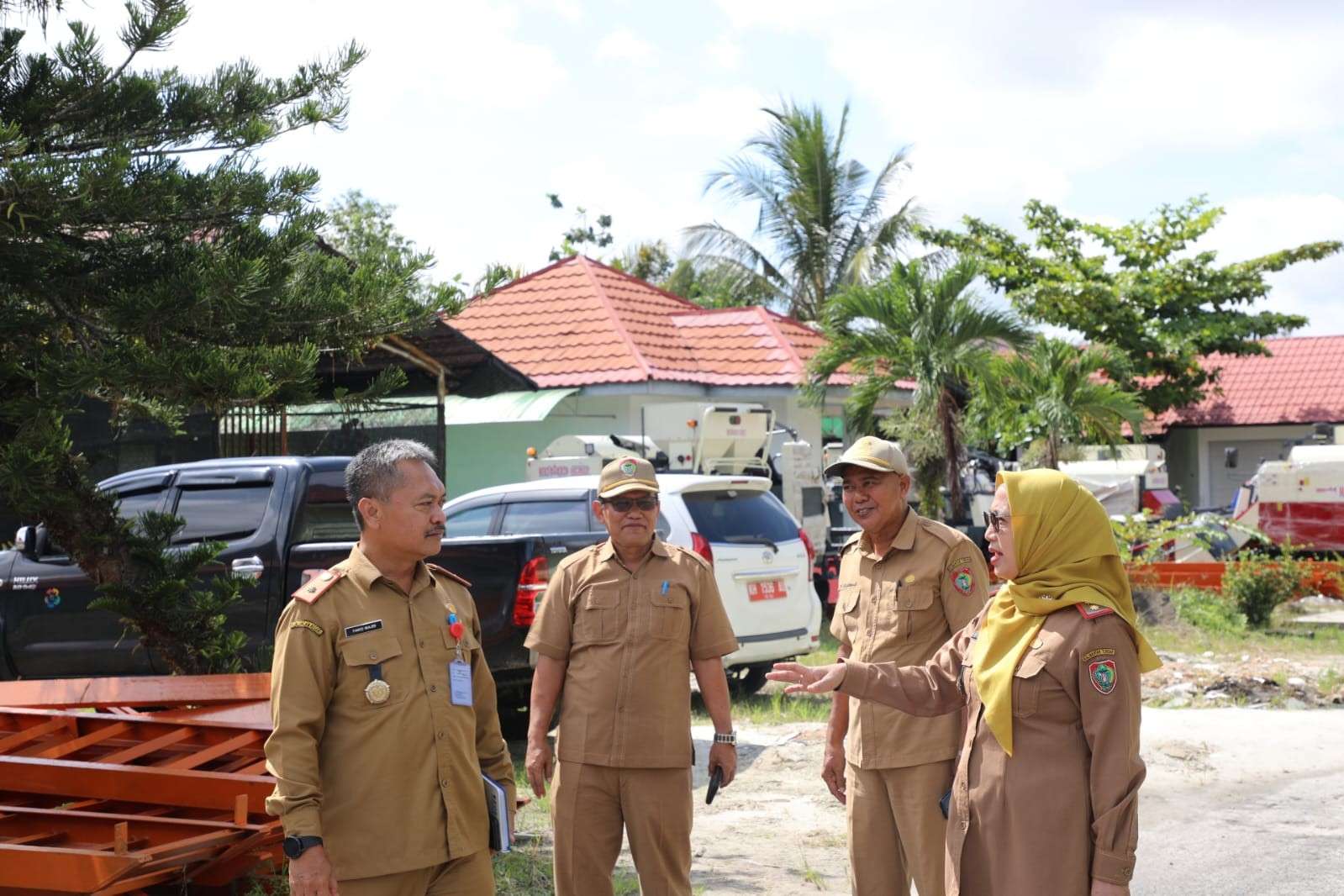 Dinas TPHP Prov. Kalteng dan Disnakertrans Prov. Kalteng Jalin Kolaborasi Demi Kemajuan Pertanian Kalteng