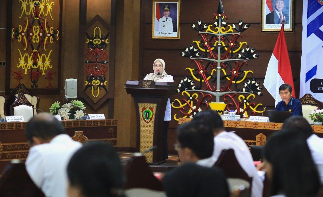 Pemprov Kalteng Gelar Rakor TEPRA dan Pengendalian APBN untuk Percepat Realisasi Anggaran 2025