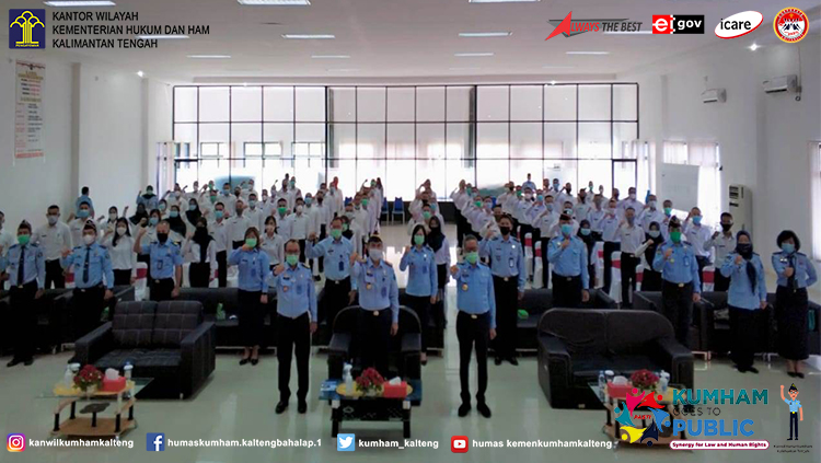 Kepala Rupbasan Hadiri Pelepasan dan Pengantaran Tugas CPNS Formasi Tahun 2019