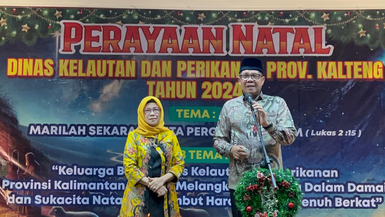 Dislutkan Selenggarakan Perayaan Natal Keluarga Besar Dislutkan Prov. Kalteng Tahun 2024