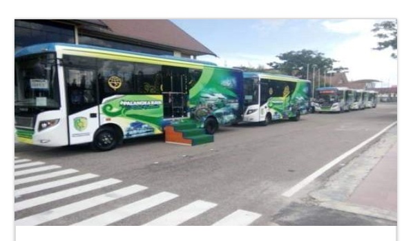 5 BRT Bantuan Kemenhub Diopera Dioperasionalkan Layani Masyarakat Palangka Raya