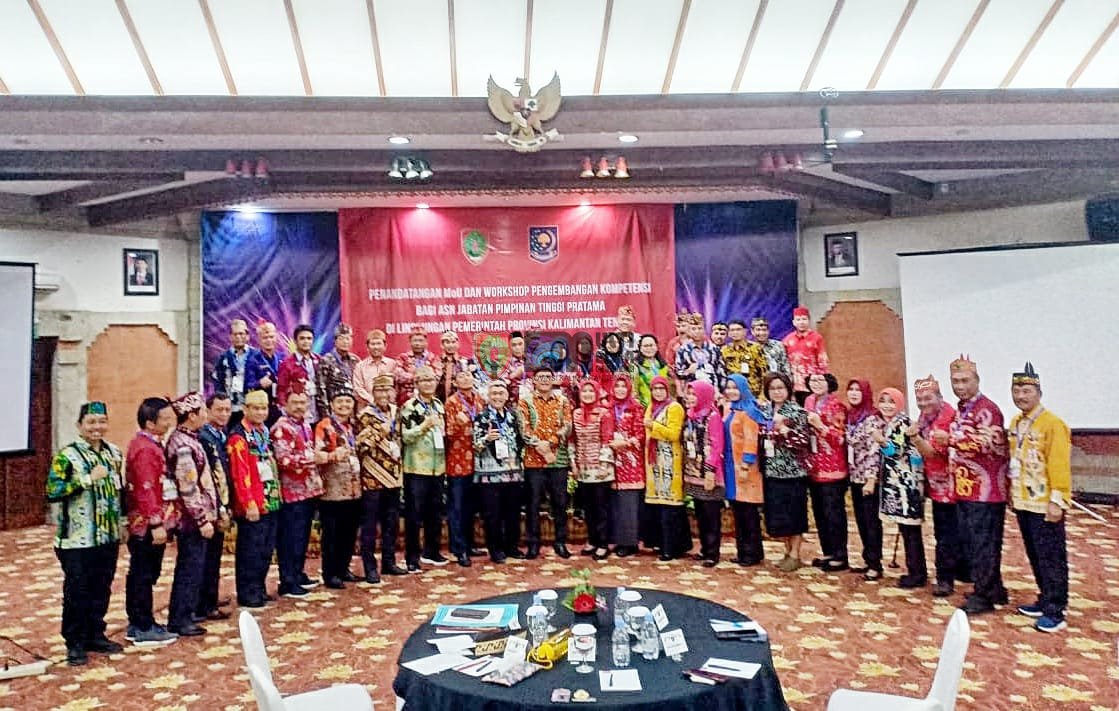 Wujudkan SDM Kalteng  Unggul : ASN Jabatan Pimpinan Tinggi Pratama ikuti Workshop  Pengembangan  Kompetensi 