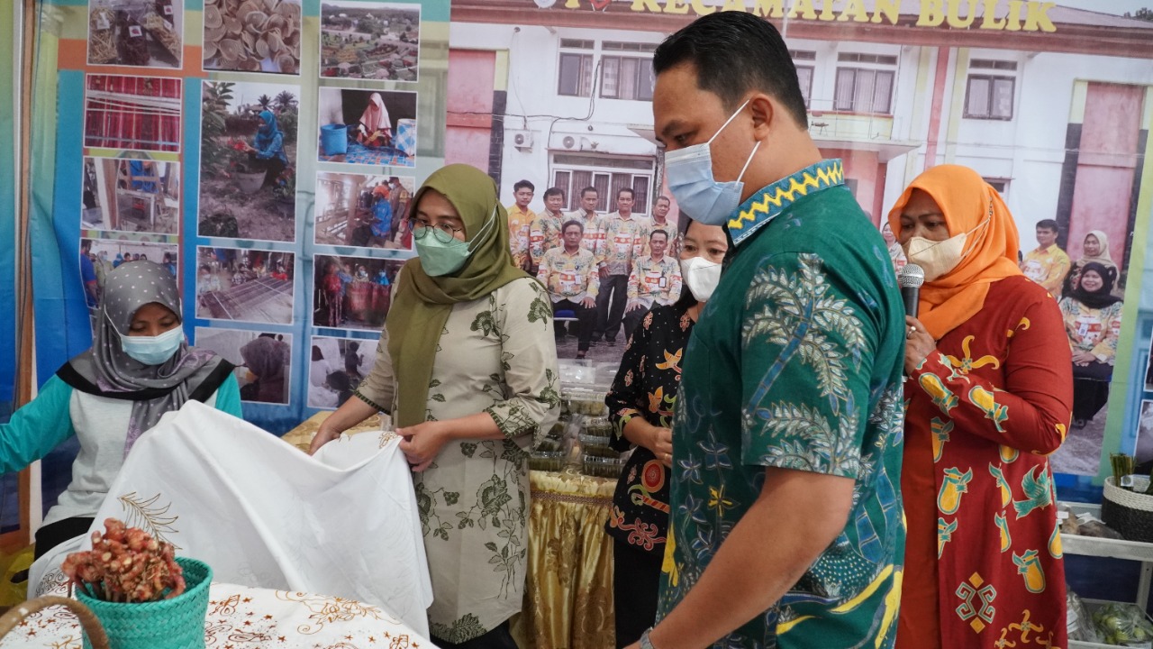 Bupati Dorong Pemulihan Ekonomi Melalui Bazaar UKM Lamandau 2022