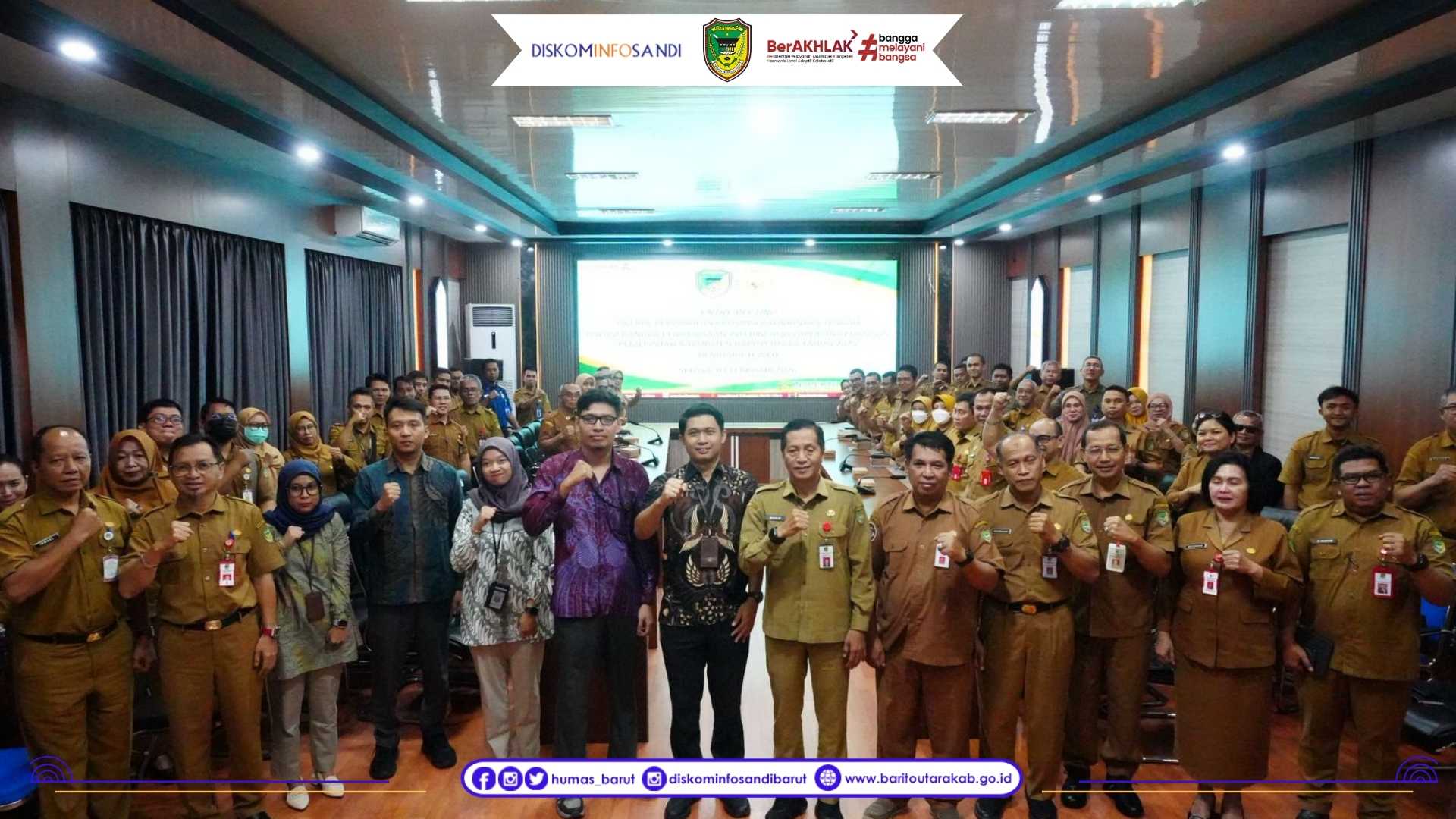 Tingkatkan Transparansi Tatakelola Keuangan, Sekretaris Daerah Barito Utara Sambut Pemeriksaan BPK RI