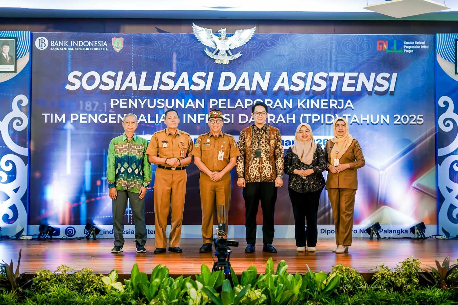 Pemprov Kalteng dan BI Gelar Sosialisasi serta Asistensi Penyusunan Laporan Kinerja TPID Se-Kalimantan Tengah