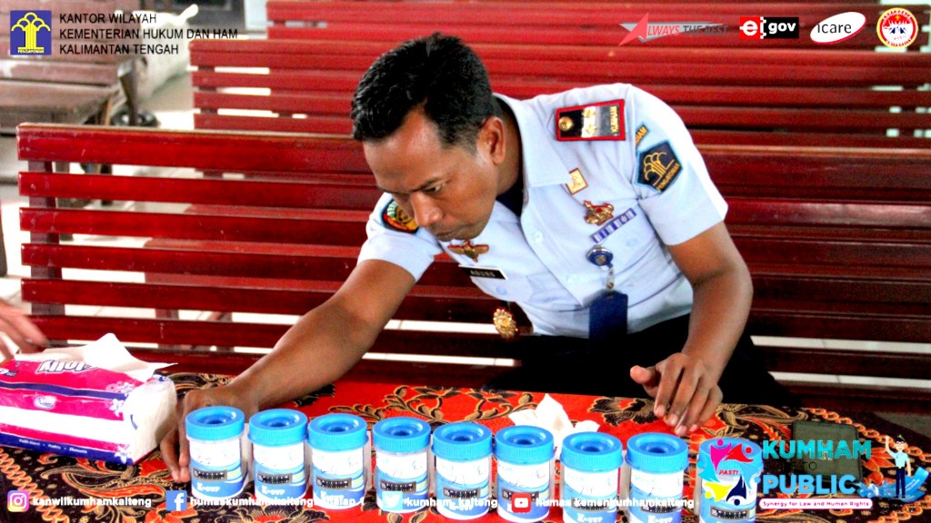 Tes Urine, Petugas Lapas Sampit Tidak Takut