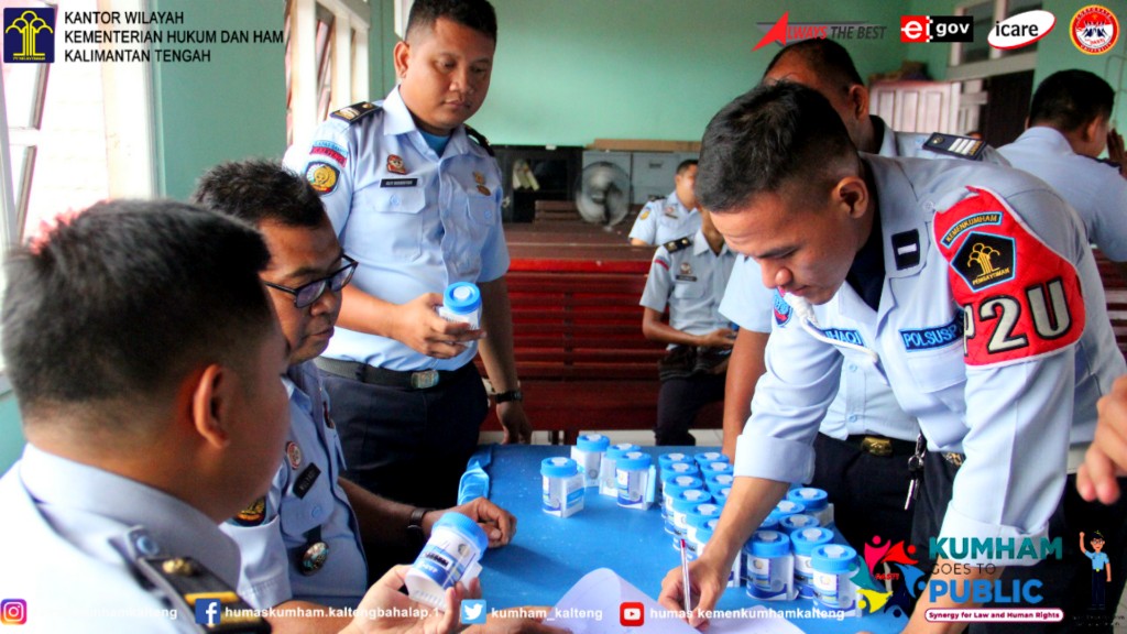 Tes Urine, Petugas Lapas Sampit Tidak Takut