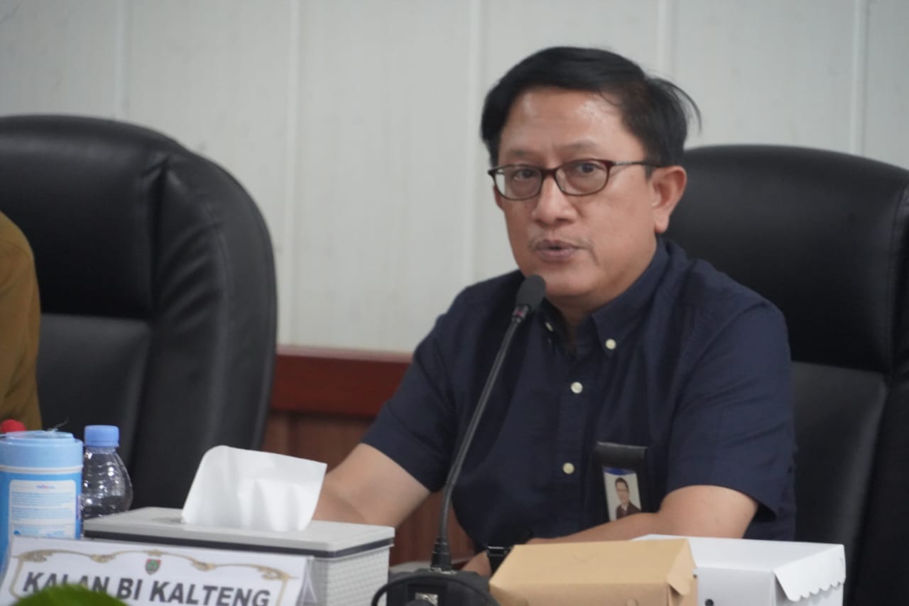 Sahli Gubernur Yuas Elko Pimpin Rapat Evaluasi TPID terhadap Inflasi Kalteng Bulan Februari 2024