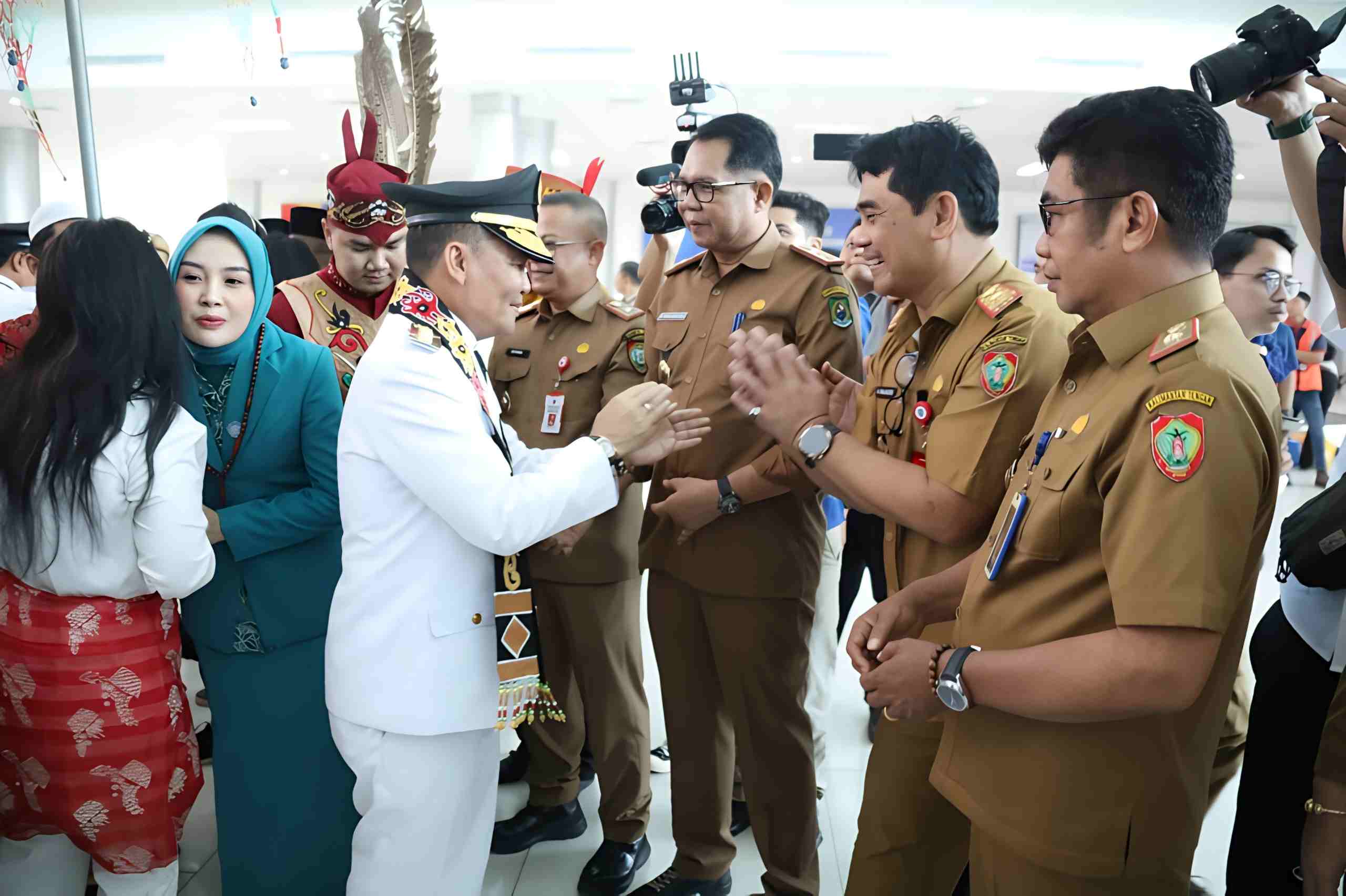 ASN Dislutkan Sambut Gubernur dan Wagub Kalteng 2025-2030 