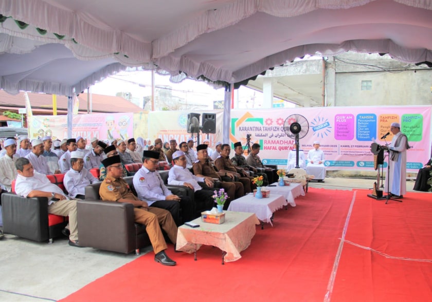 Bupati Barsel Buka Acara Karantina Tahfiz Quran Angkatan Ke-6 Tahun 2025