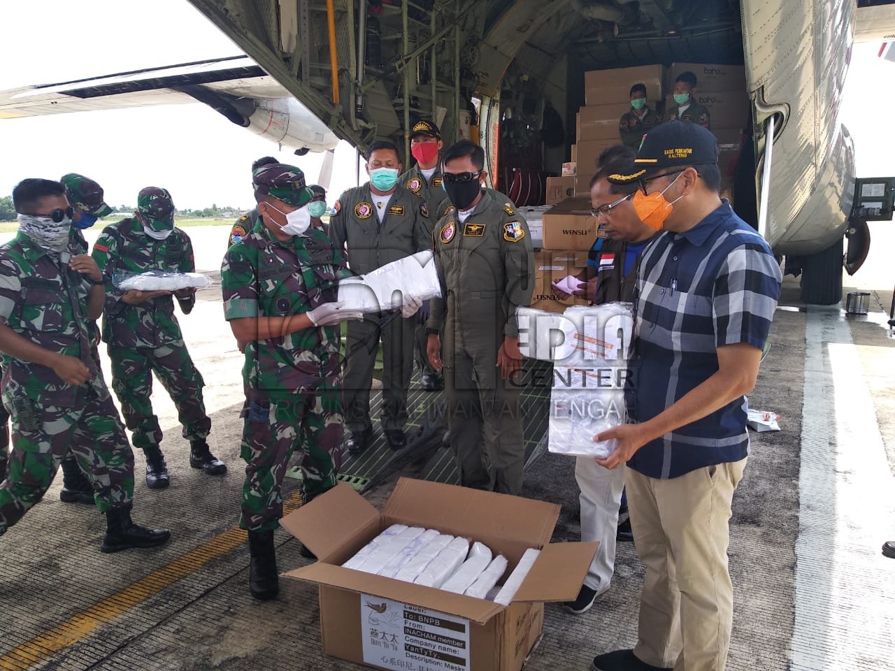 Kalteng Terima Ribuan APD dari Pemerintah Pusat