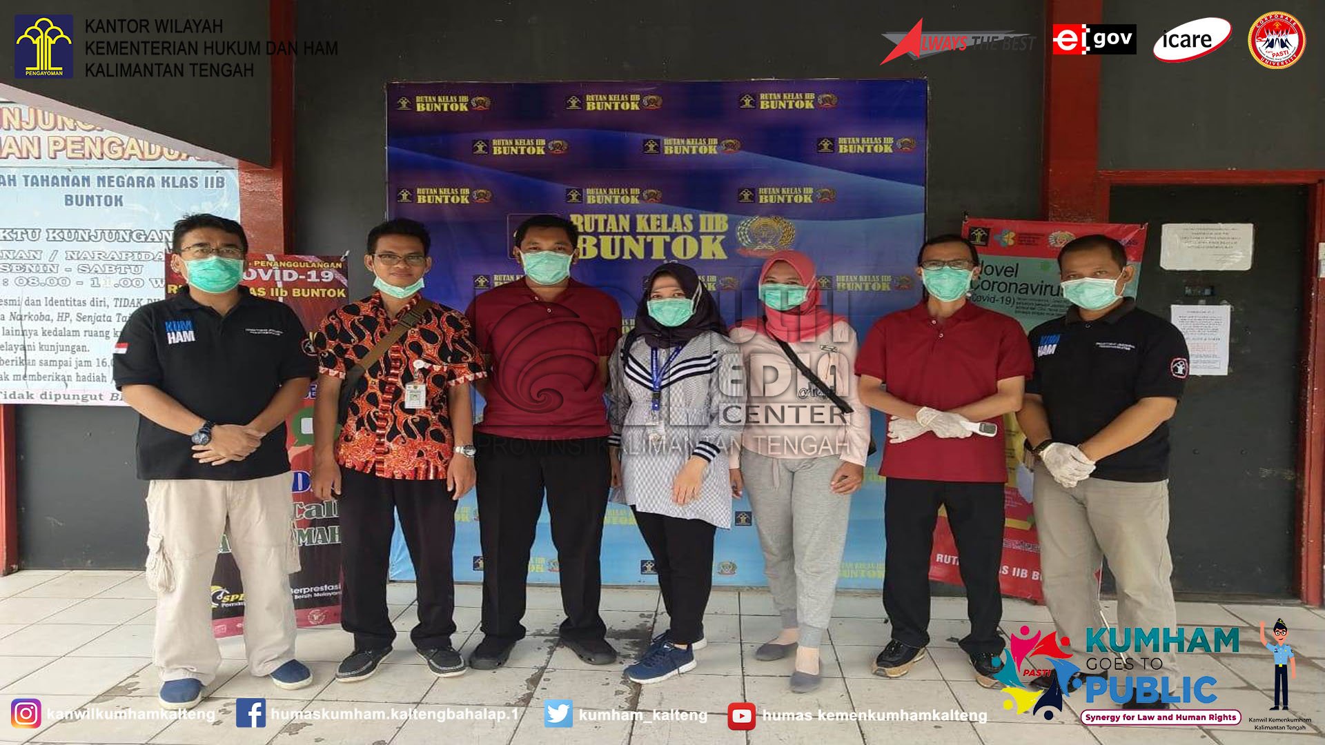 Screening Pemantauan COVID-19 di Rutan Buntok