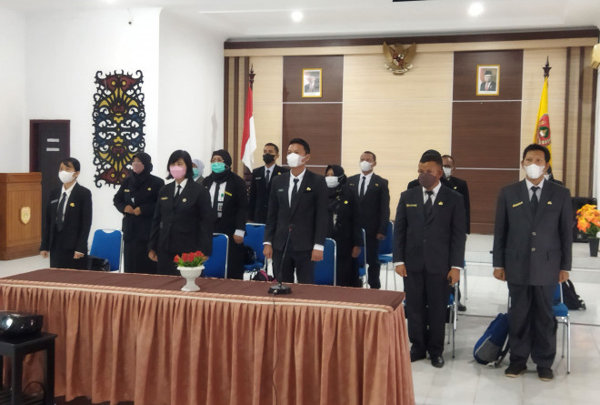 15 Pejabat Pengawas Pemkab Kobar Ikuti PKP di BPSDM Kalteng