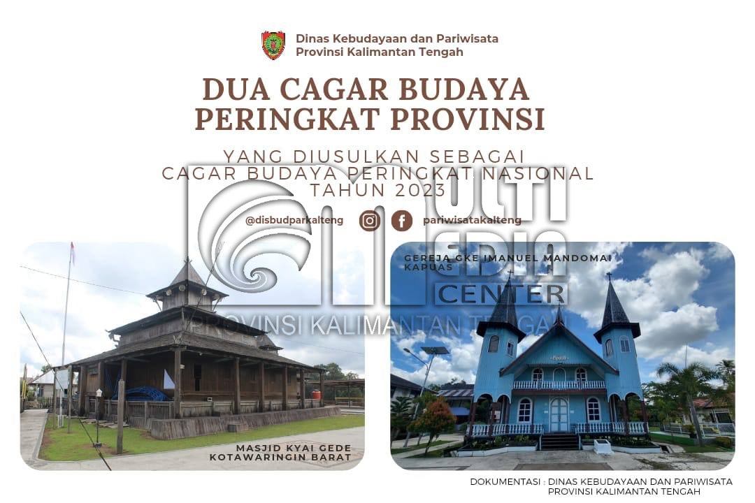 Disbudpar Kalteng Usul Dua Cagar Budaya Kalimantan Tengah ke Peringkat Nasional