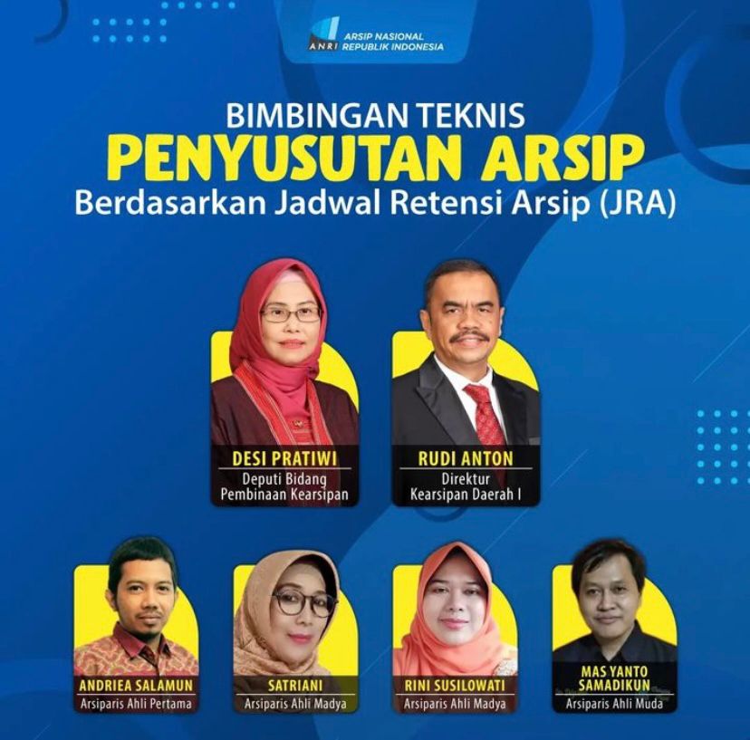 Dispursip Kalteng Ikuti Bimtek Penyusutan Arsip ANRI