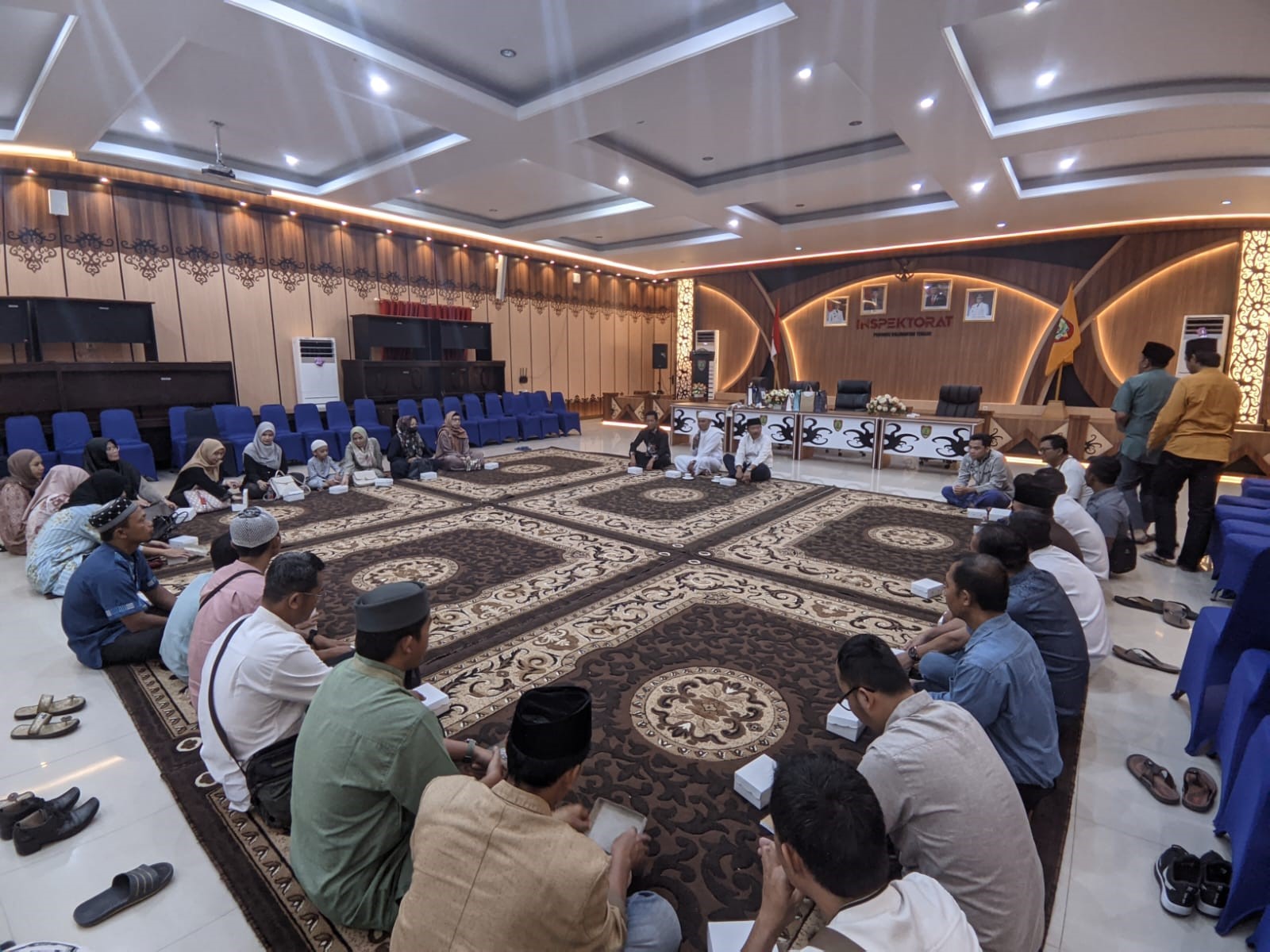 Inspektorat Daerah Prov. Kalteng Adakan Buka Puasa Bersama dan Pelepasan PNS Purna Tugas