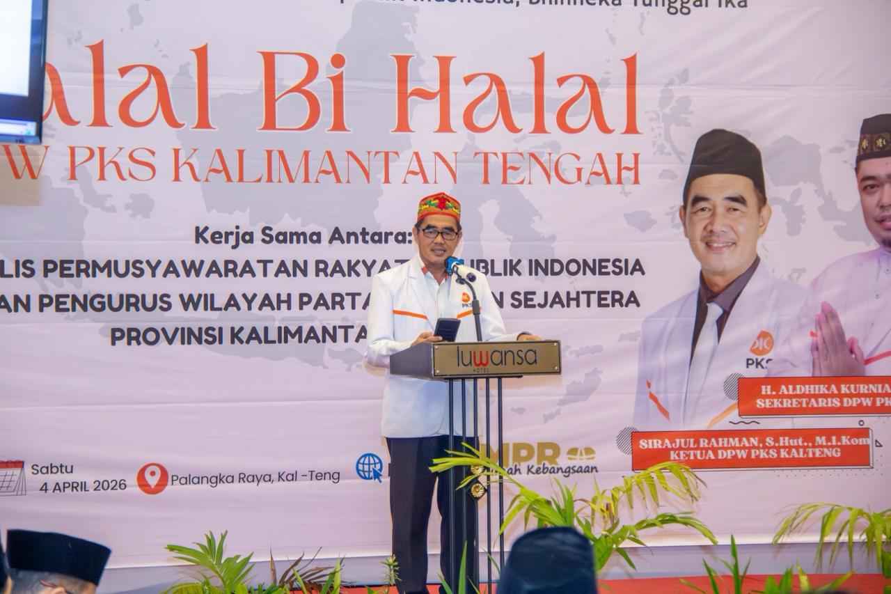 Hadiri Halal Bihalal PKS, Wagub Edy Pratowo Tegaskan Komitmen Pembangunan di Tengah Efisiensi Anggaran