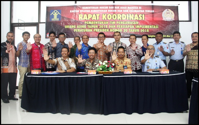 Kantor Wilayah Laksanakan Rapat Koordinasi Pembentukan TIMPORA Tahun 2018
