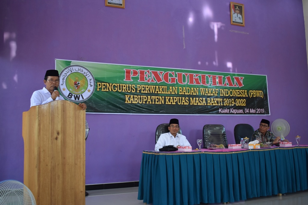 Wabup Hadiri Pengukuhan PBWI Kabupaten Kapuas