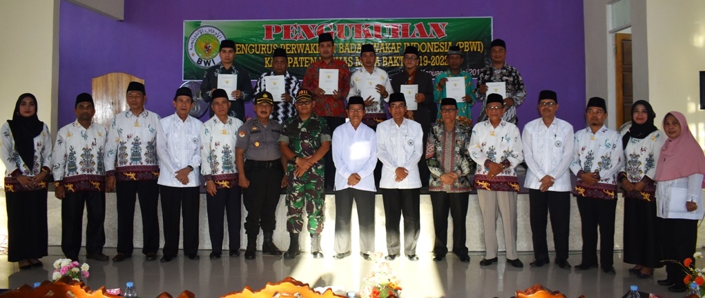 Wabup Hadiri Pengukuhan PBWI Kabupaten Kapuas