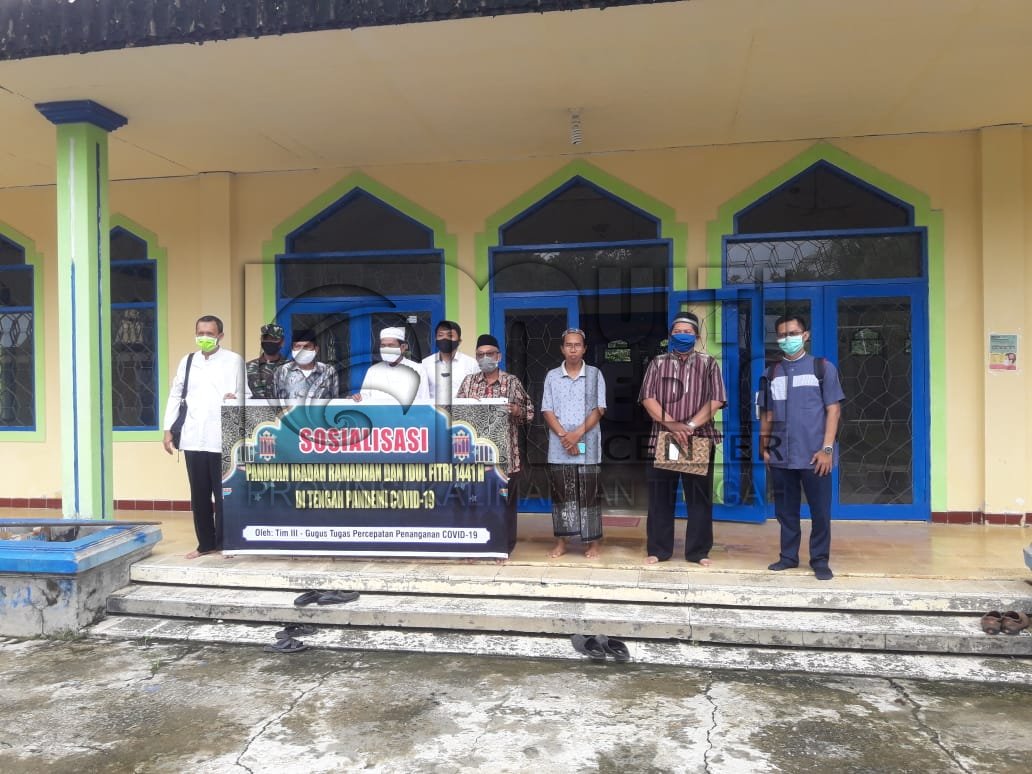 Tim Sosialisasi Gugus Tugas Gencar Berikan Edukasi Kepada Para Pengurus Masjid