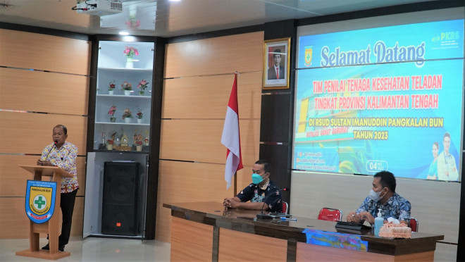 Tim Penilai Nakes Teladan Provinsi Kalteng Lakukan Penilaian di RSSI Pangkalan Bun