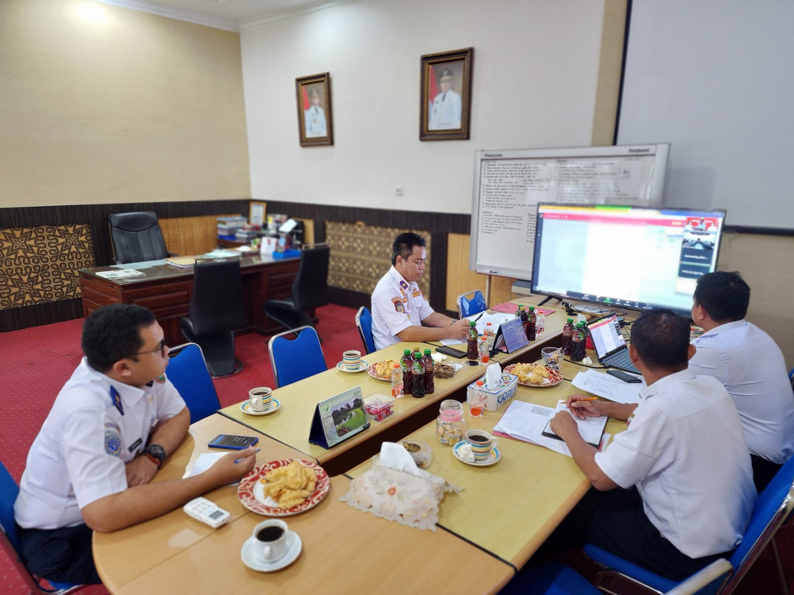 Kadishub Yulindra Dedy Ikuti Desk Musrenbangnas Wilayah Provinsi Kalteng