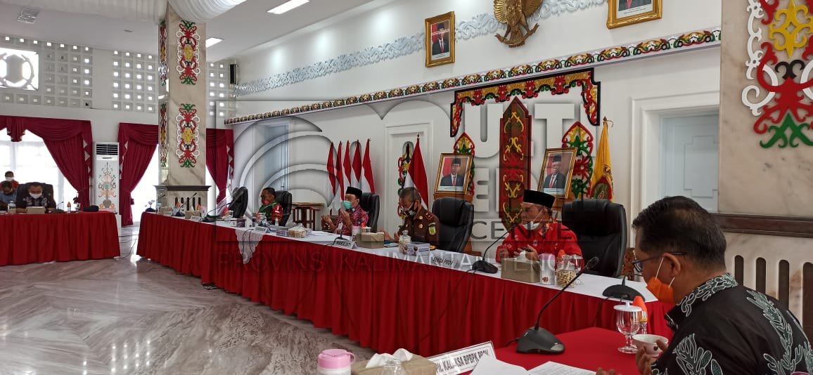Gubernur Kalteng Sampaikan Langkah-Langkah Strategis Pengendalian Karhutla 2020