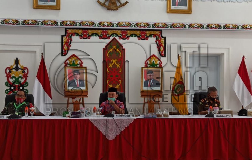 Gubernur Kalteng Sampaikan Langkah-Langkah Strategis Pengendalian Karhutla 2020