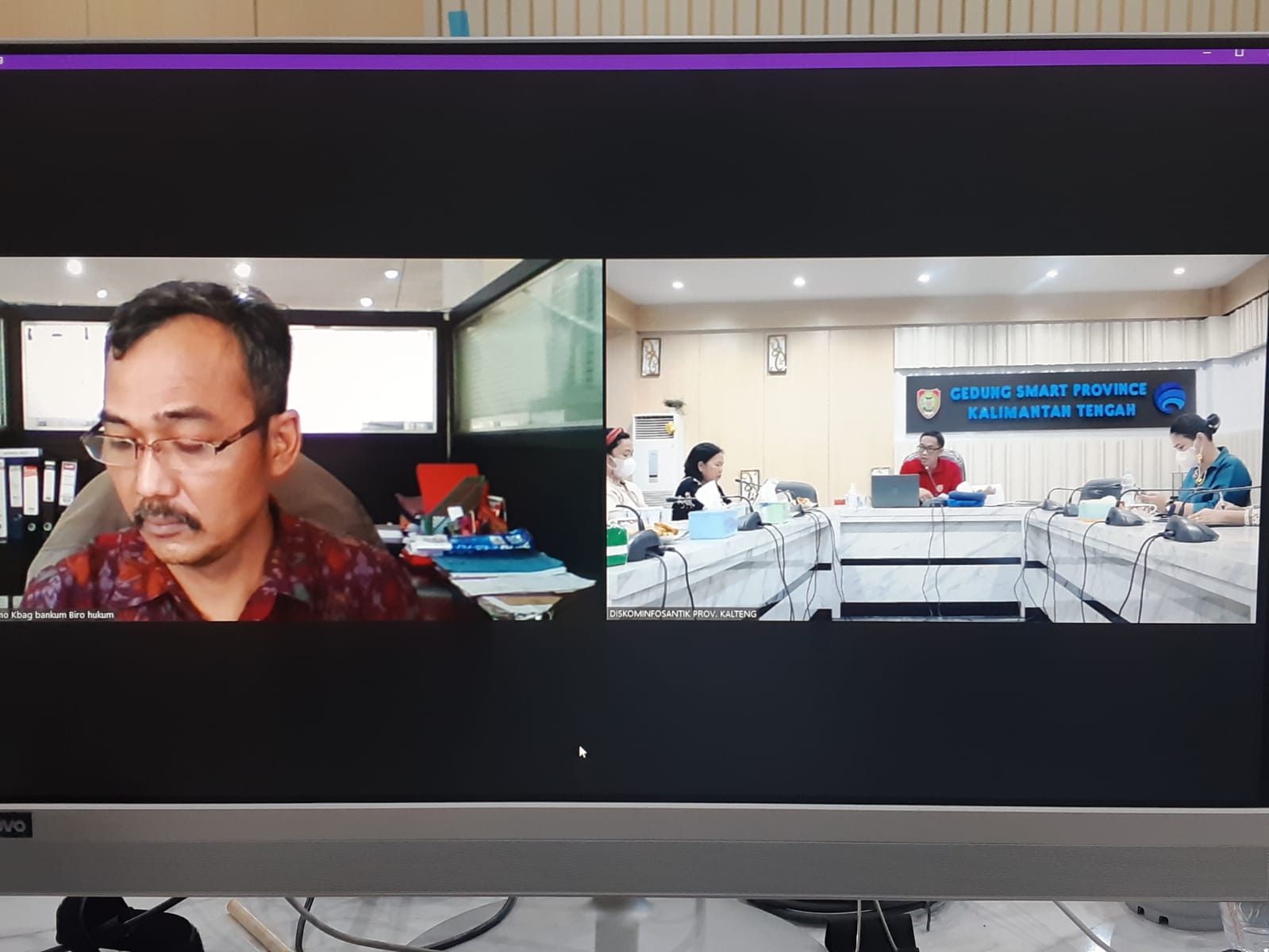 PPID Utama Prov. Kalteng Gelar Rapat Rutin   Pengelolaan Informasi Publik