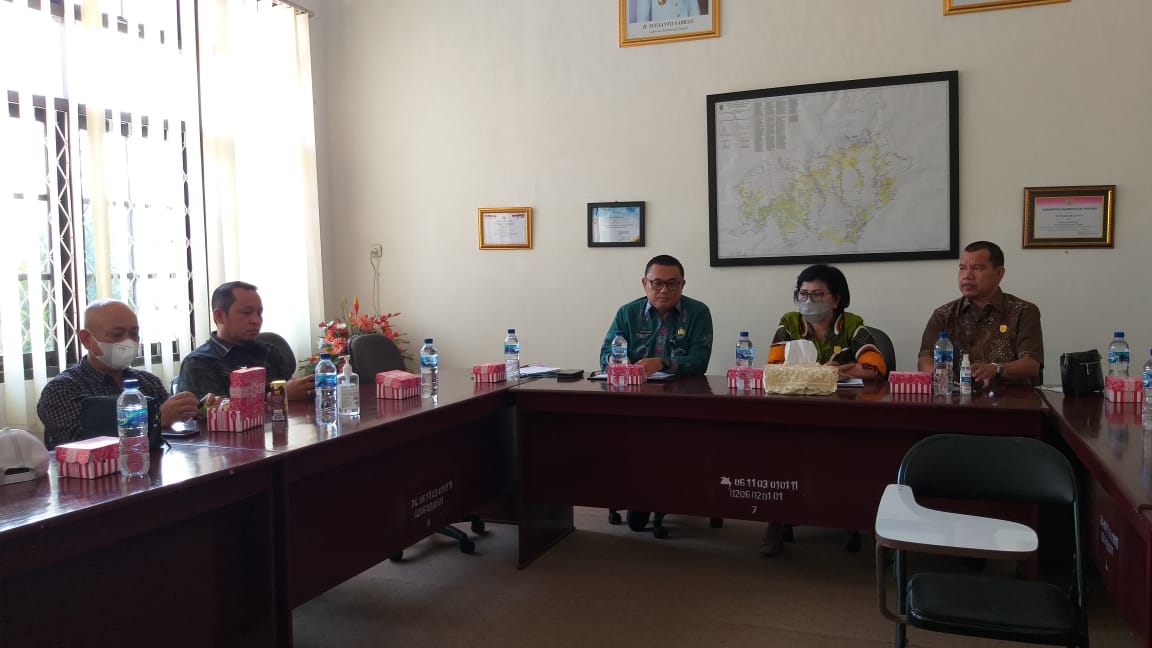 Disbun Prov. Kalteng Terima Kunjungan Kerja Komisi II DPRD Kotim