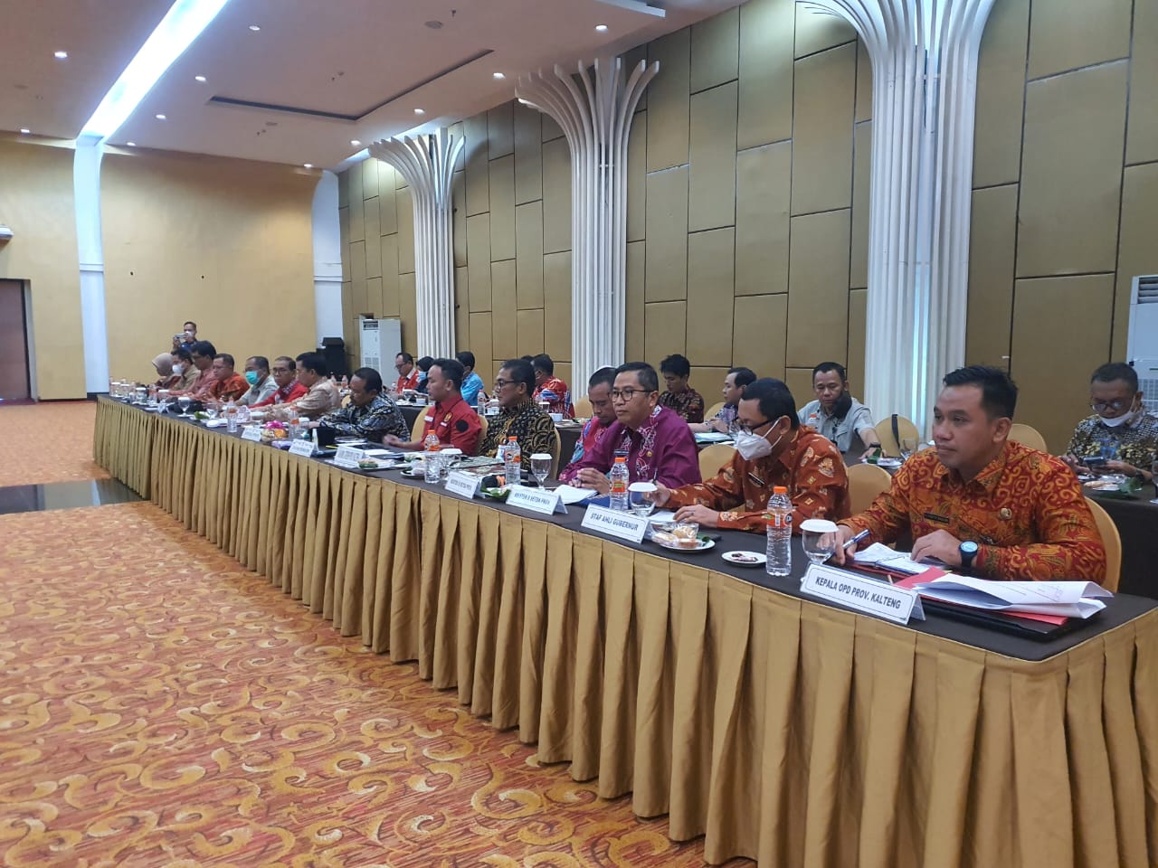 Disbun Prov. Kalteng Terima Kunjungan Kerja Komisi II DPRD Kotim