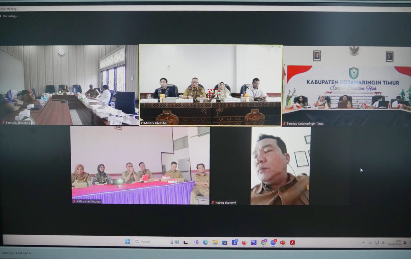 Tekan Laju Inflasi, Asisten Ekbang Sri Widanarni Minta Kabupaten/ Kota Gencarkan Pasar Murah 