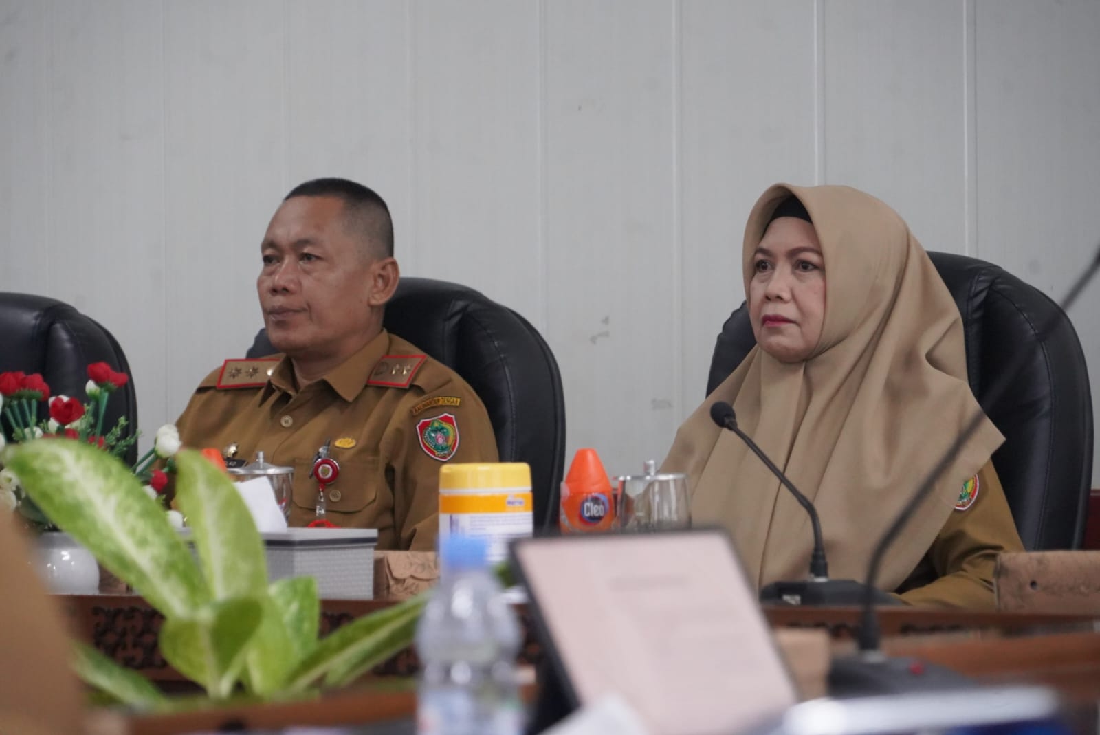 Mewakili Gubernur Kalteng, Sahli Yuas Elko Hadiri Rakor Pengendalian Inflasi bersama Kemendagri RI secara Virtual