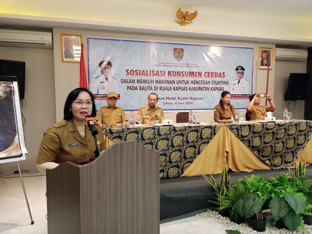 Dinas Dagperin Prov. Kalteng Gelar Sosialisasi Konsumen Cerdas